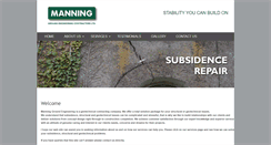 Desktop Screenshot of manninggroup.ie